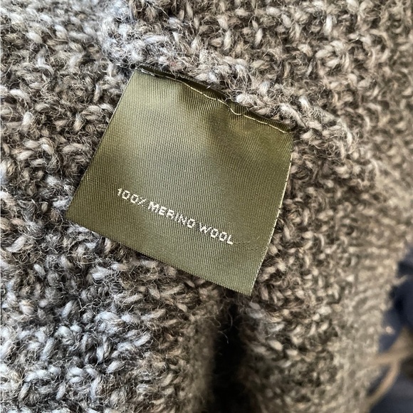 Aran sweater market Ireland 100% Marina wool full zip sweater size XL - Picture 5 of 5